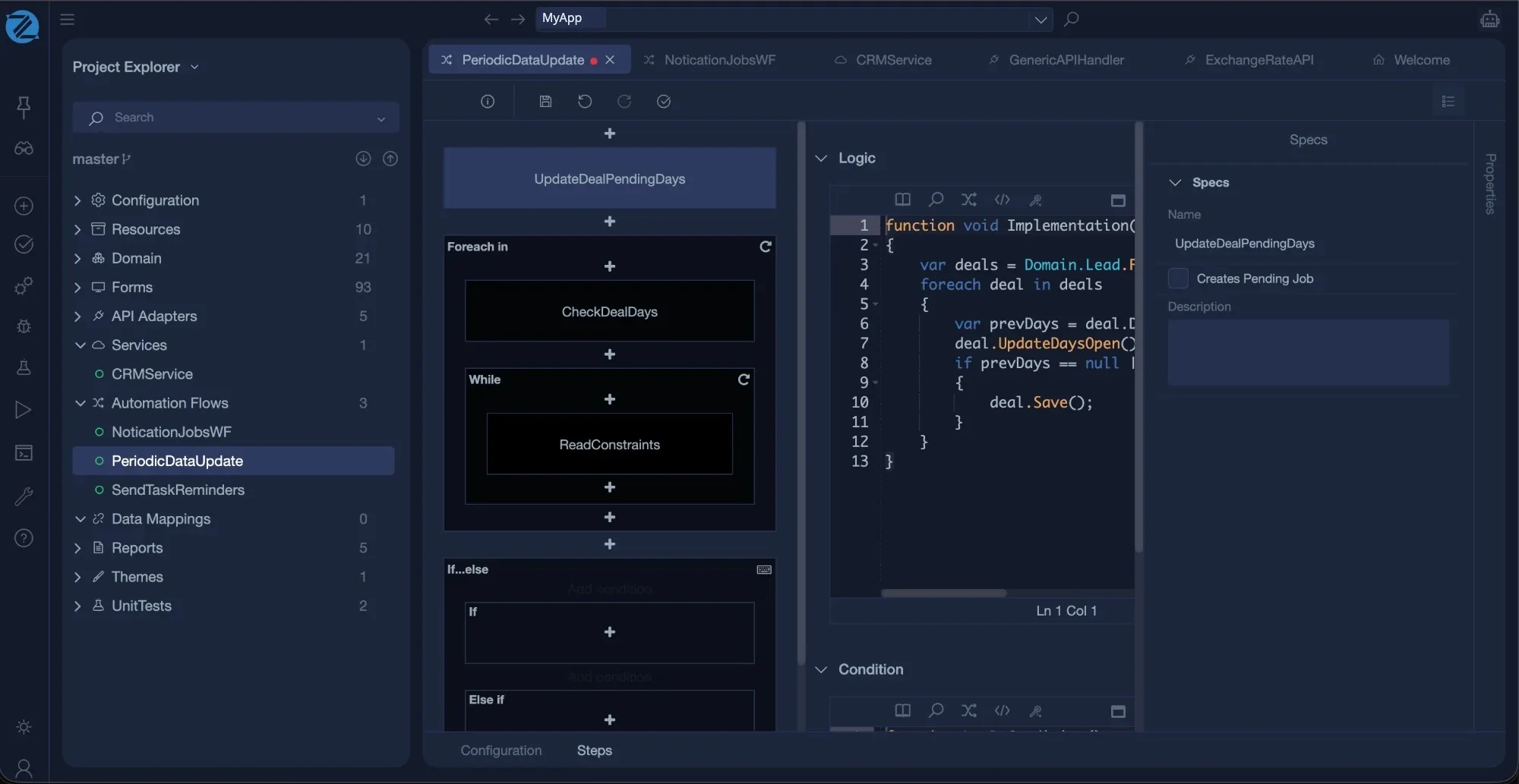 Studio Automation flows