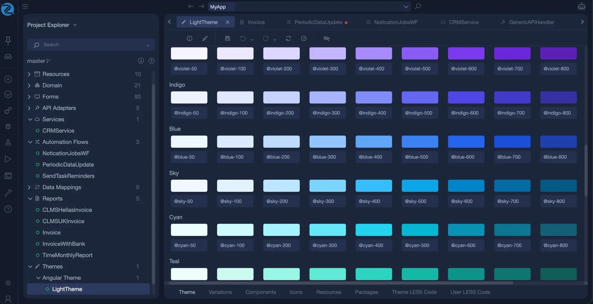 Studio Themes